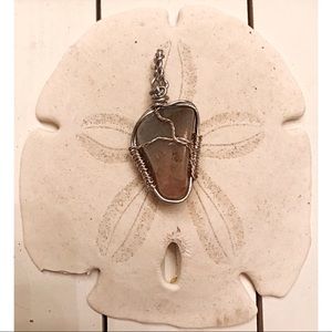 Crystal wrapped necklace